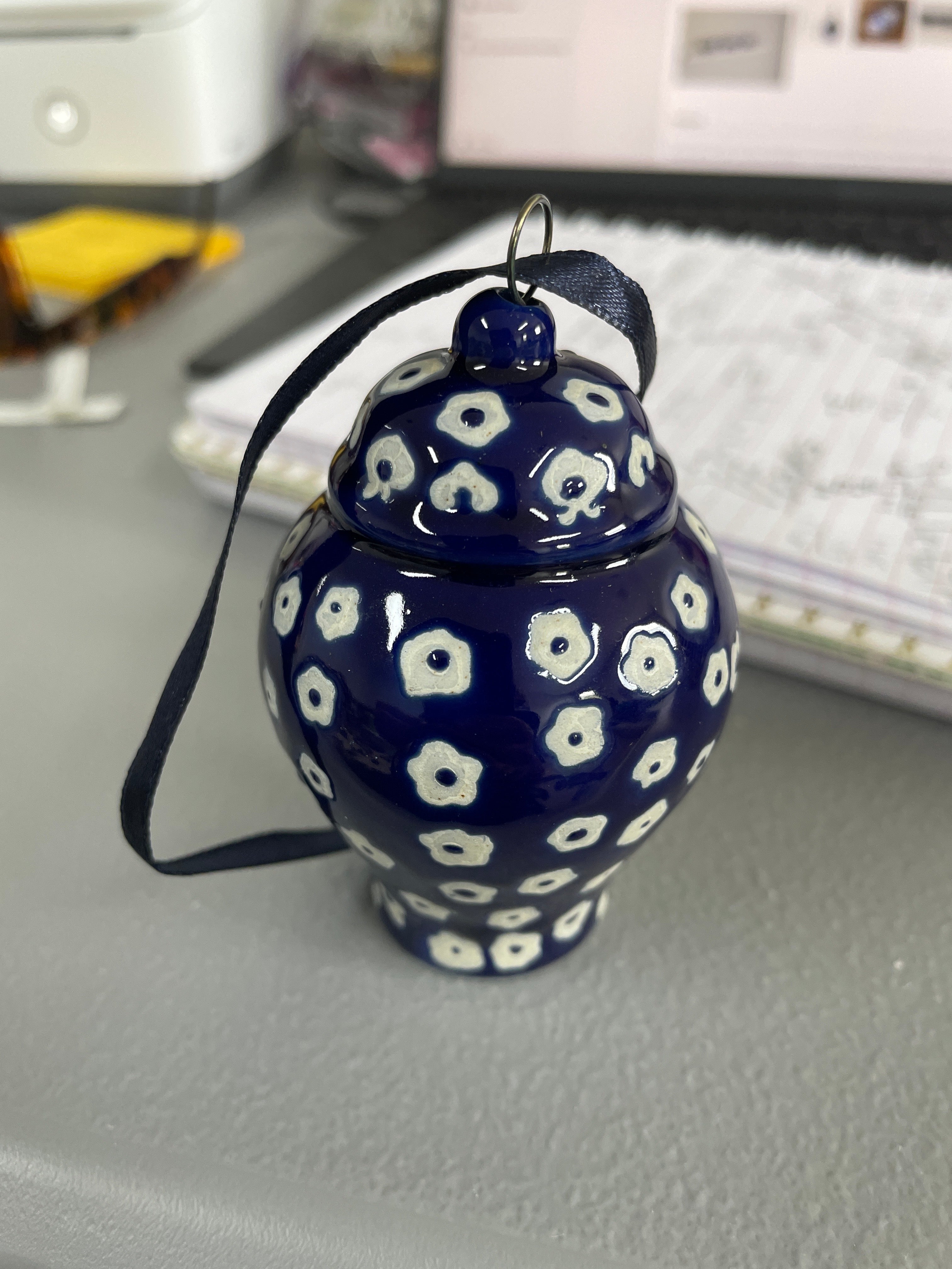 Blue and White Porcelain Ornaments