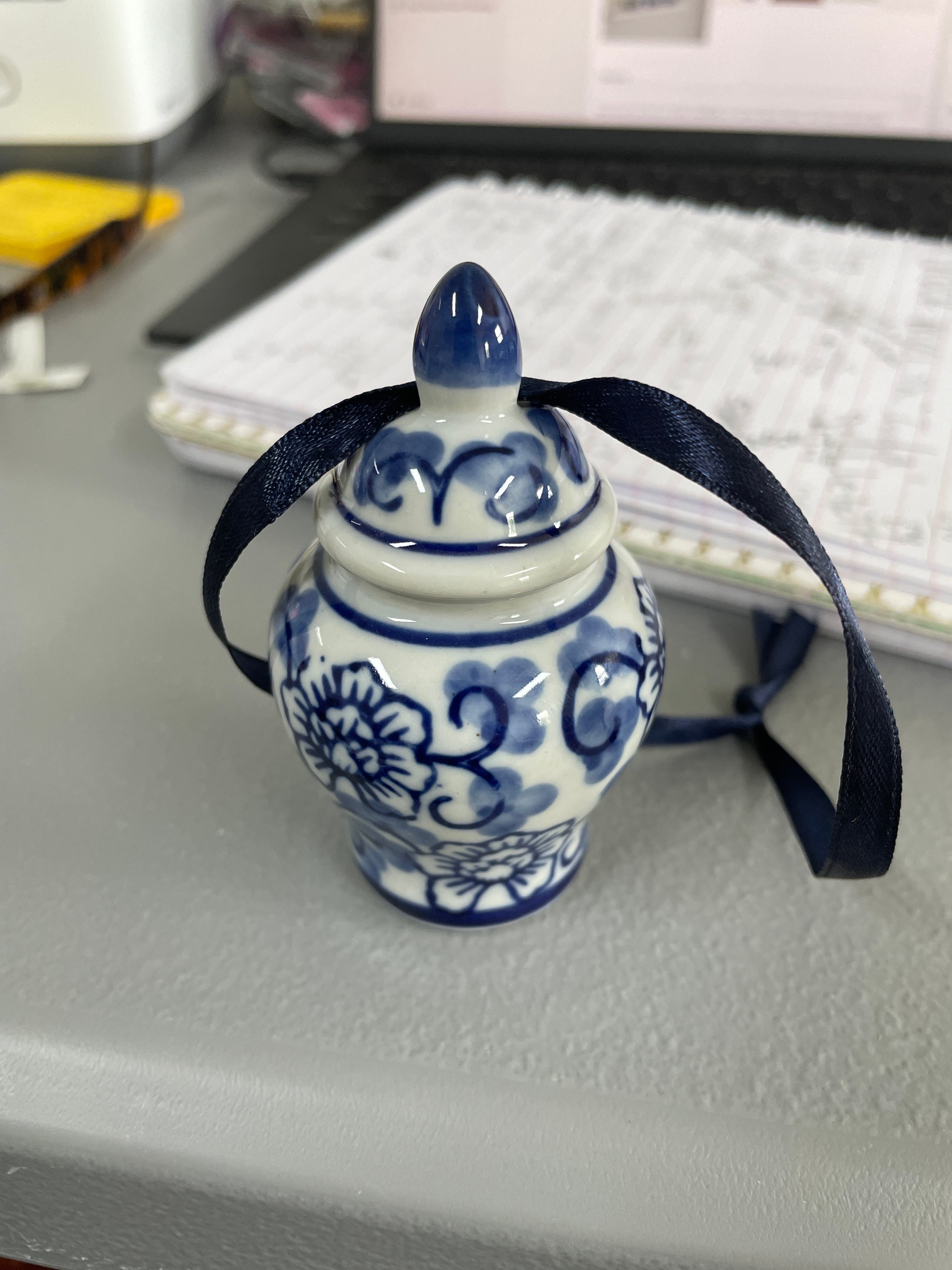 Blue and White Porcelain Ornaments