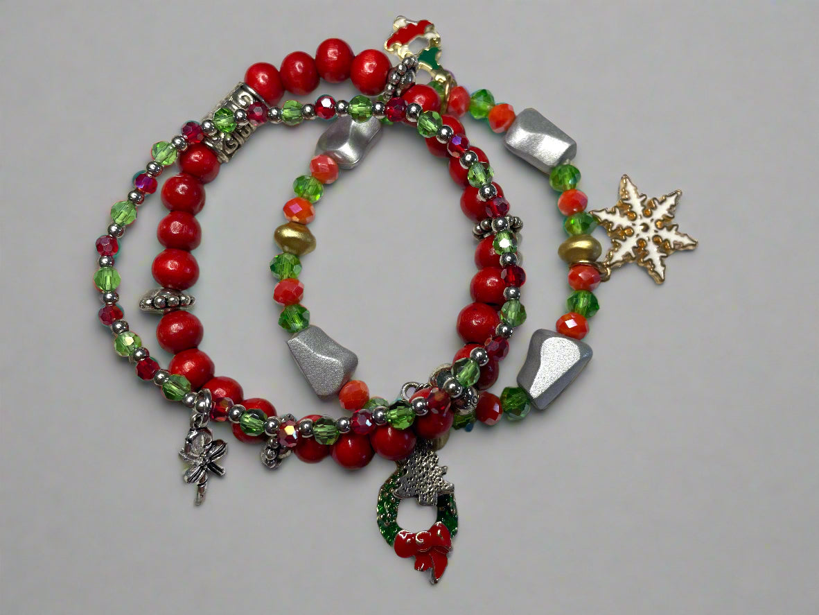 Custom-Curated Bracelet Sets- Christmas