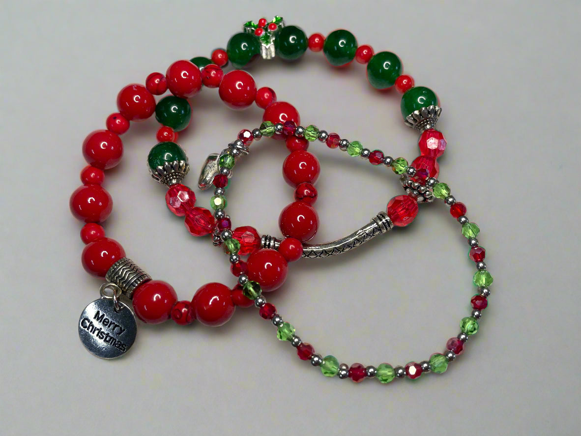Custom-Curated Bracelet Sets- Christmas