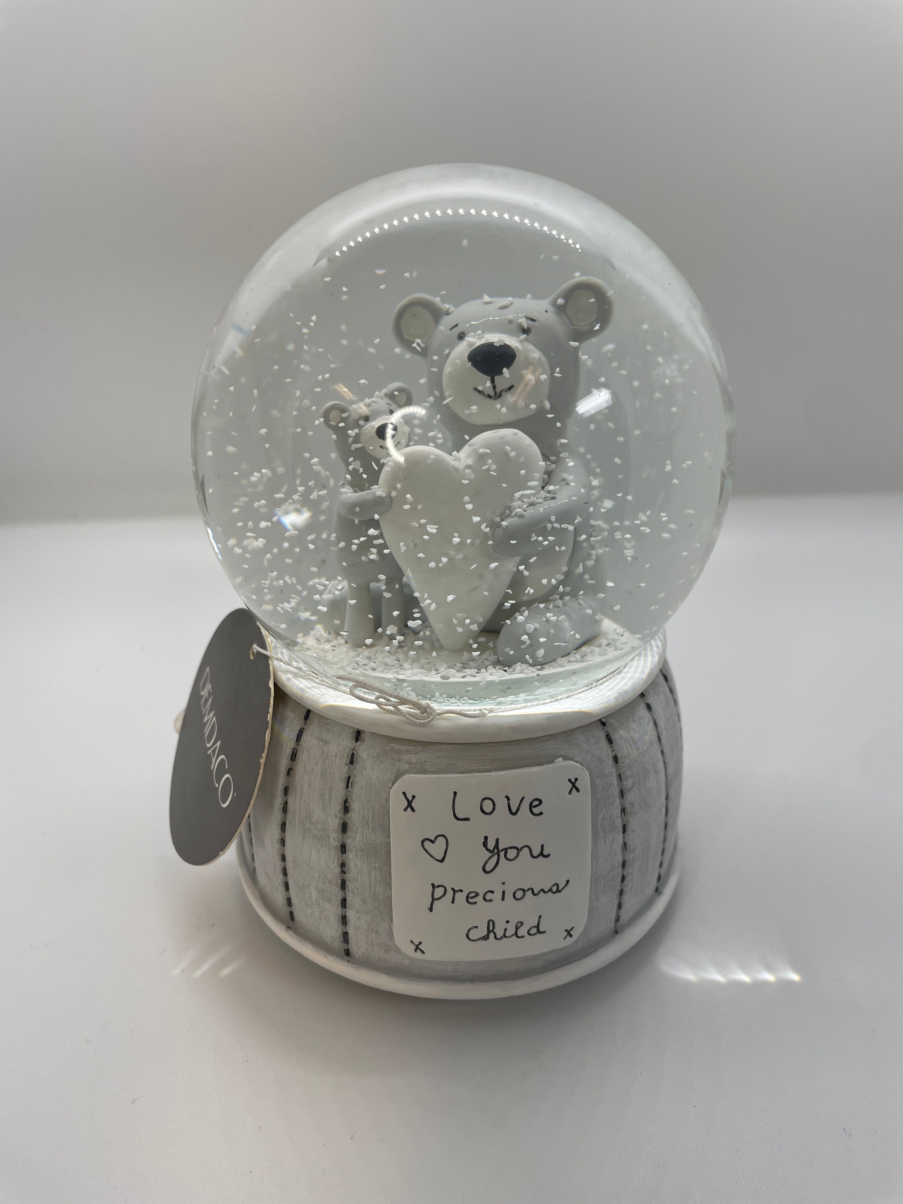DEMDACO Precious Child Musical Snow Globe