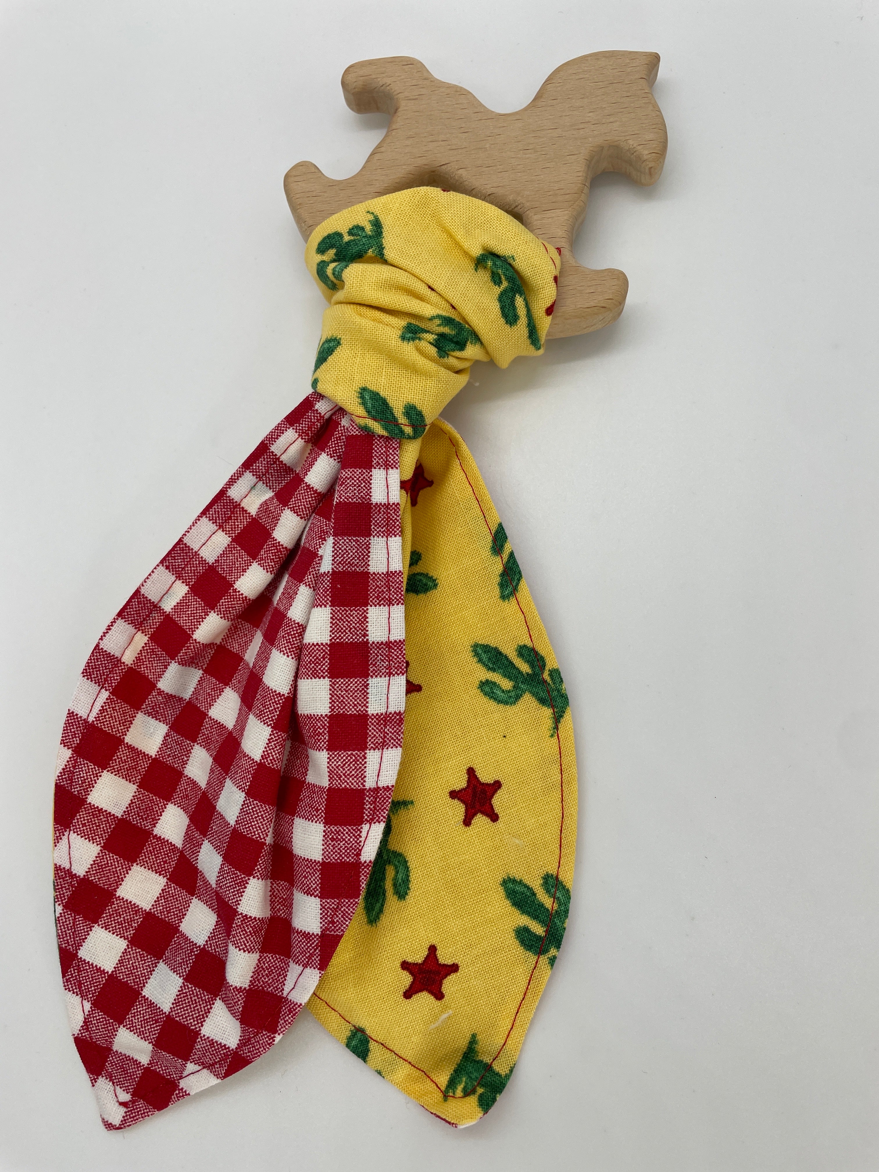 Wood Ring Baby Teether - various