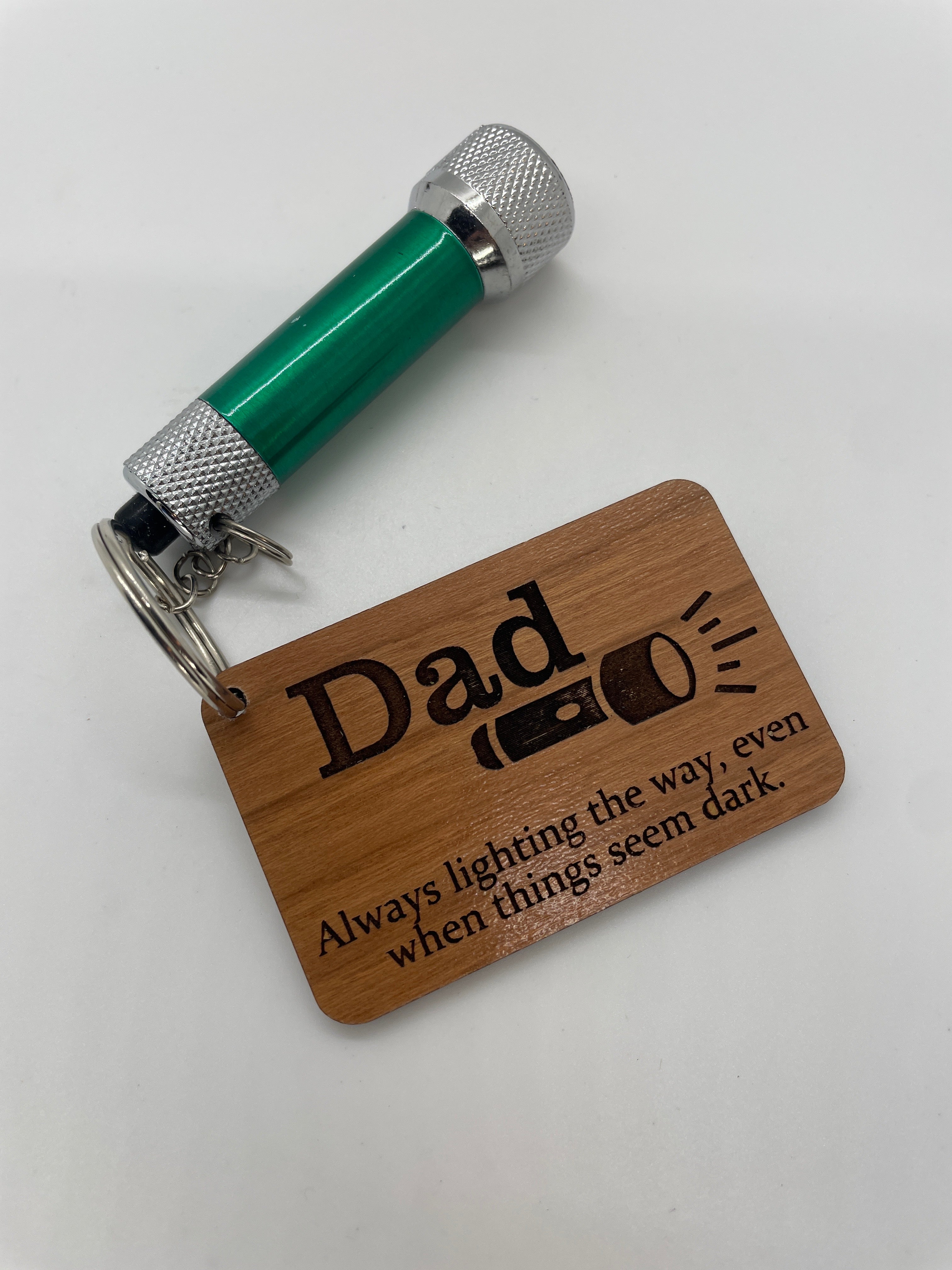 DAD "Lighting the Way" Keyring