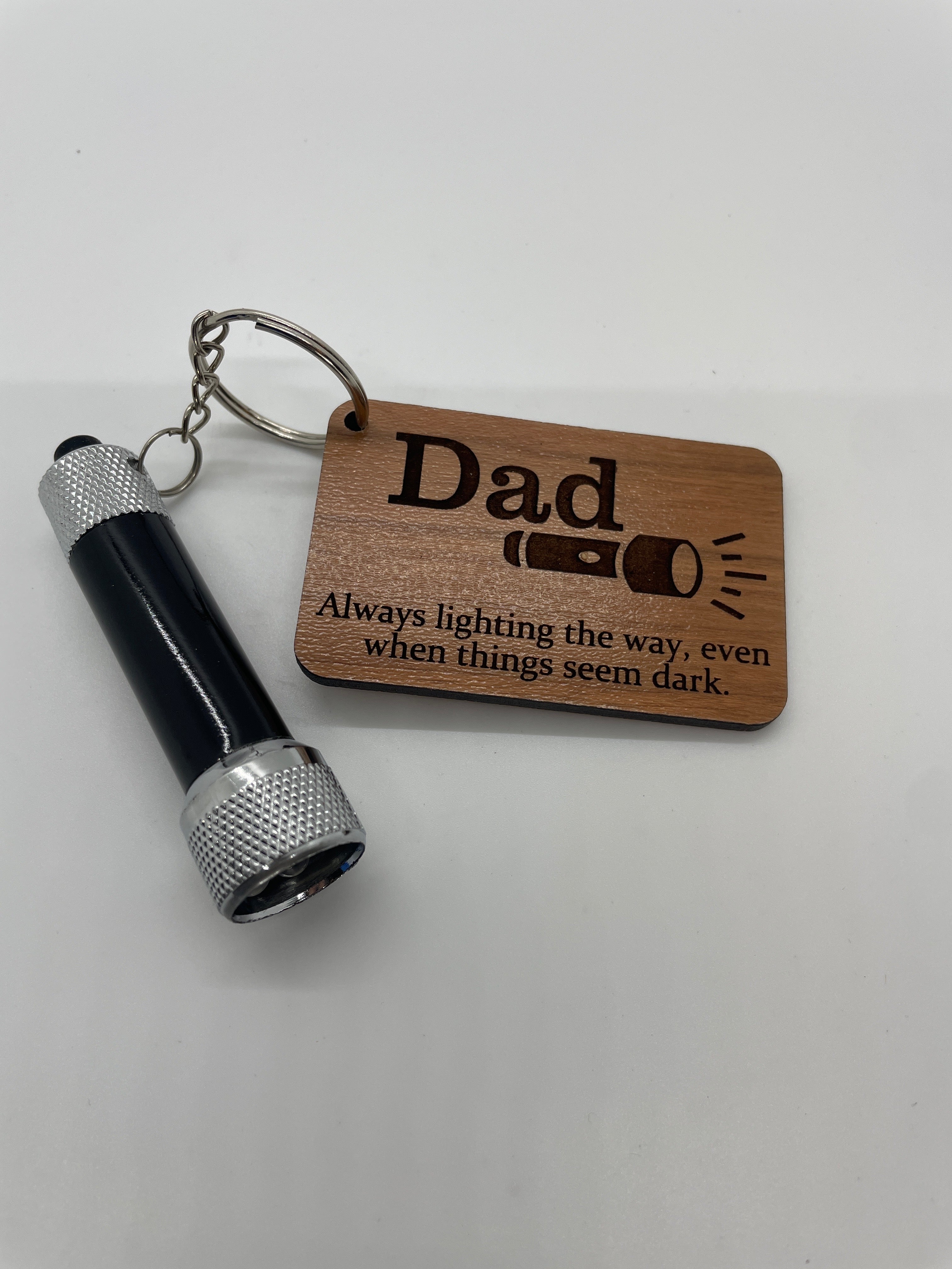 DAD "Lighting the Way" Keyring