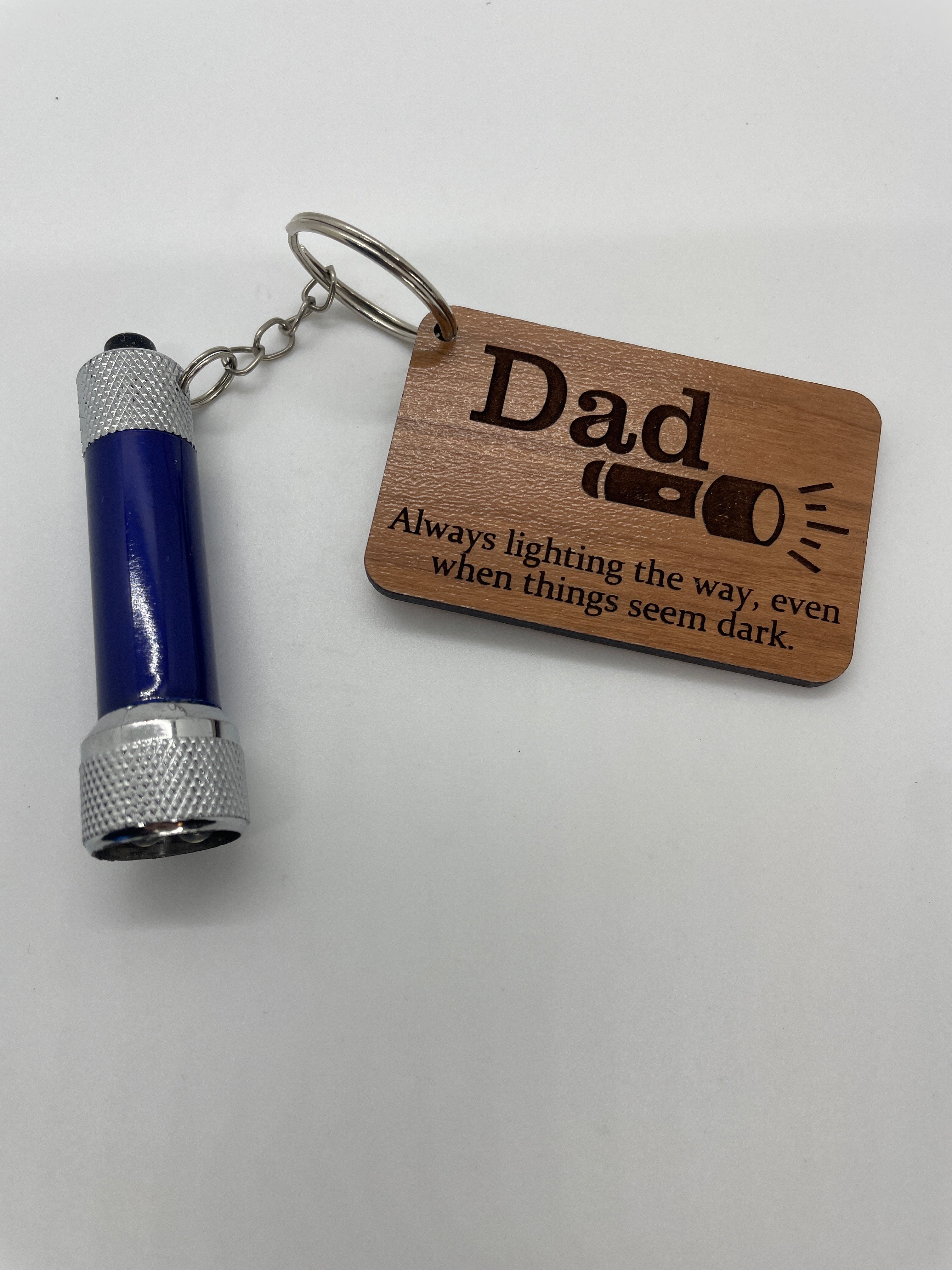 DAD "Lighting the Way" Keyring