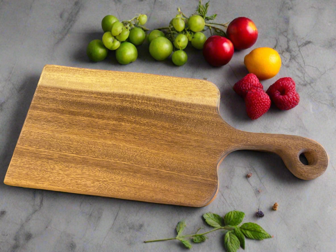 Medium Live-Edge Handled Charcuterie Board