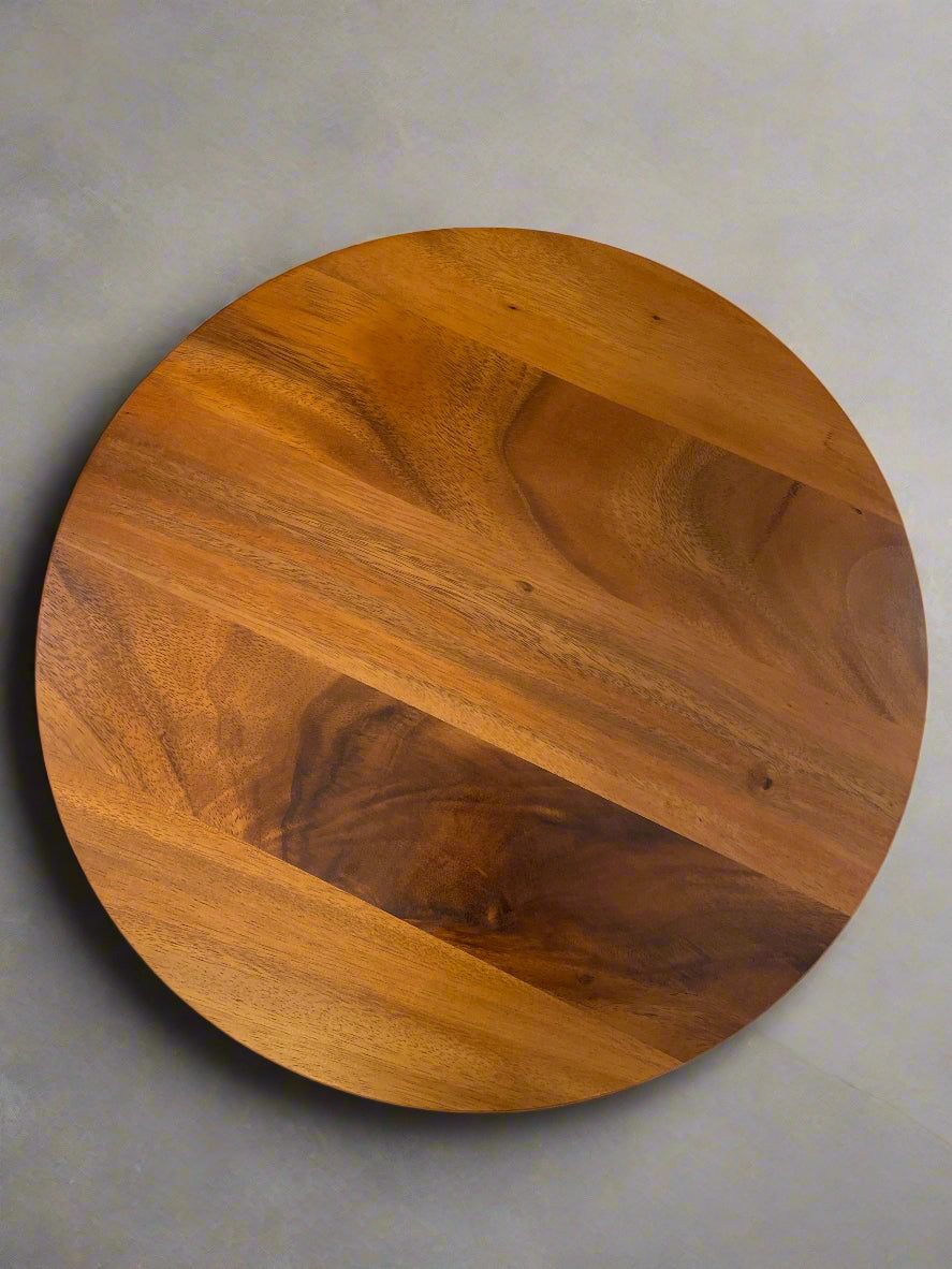 18" Wood Lazy Susan