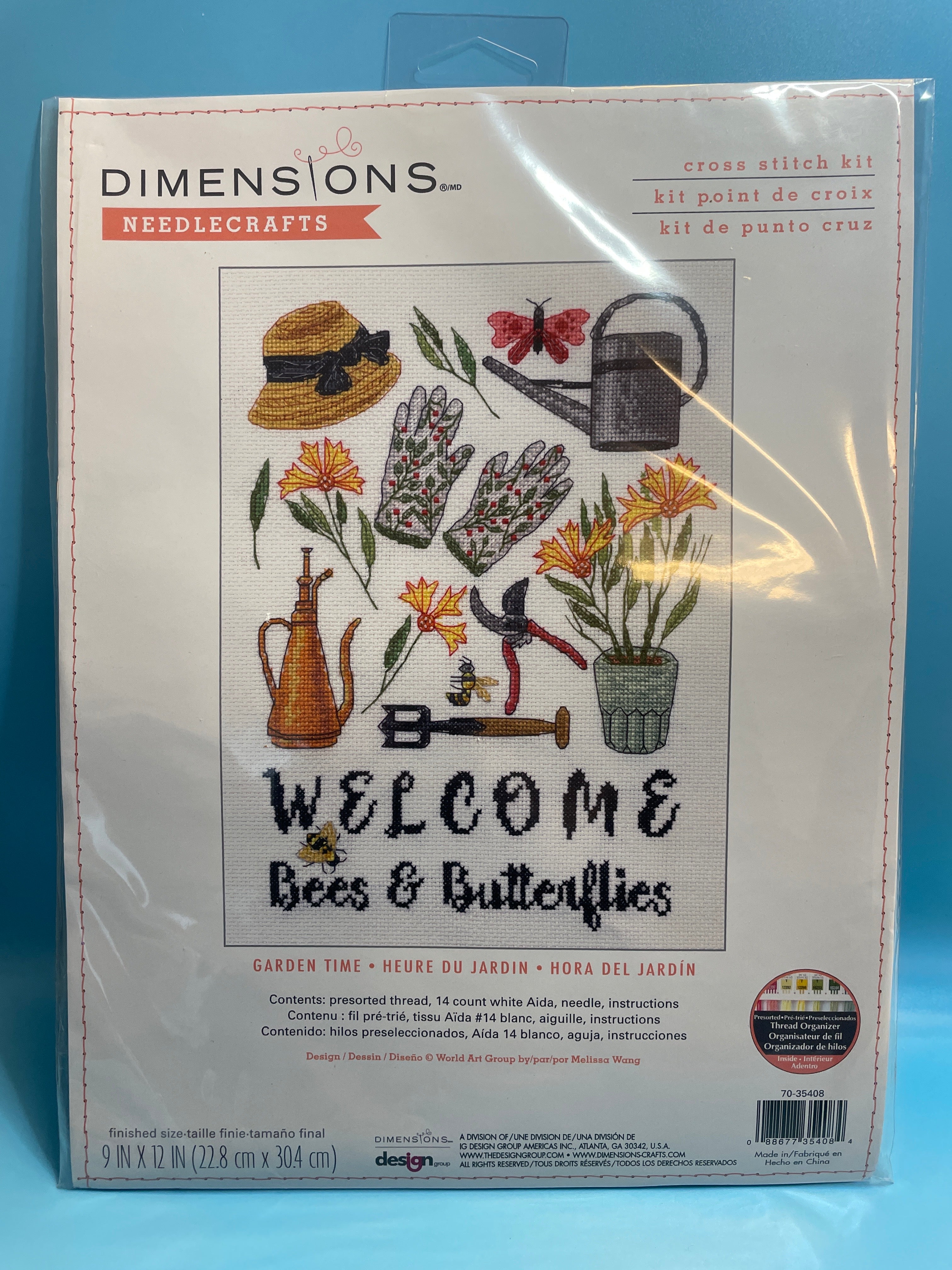 Cross-Stitch Kits - NYC/PR, Butterflies