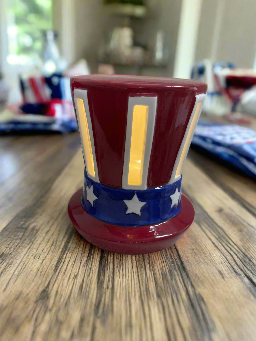 Ceramic Uncle Sam Hat