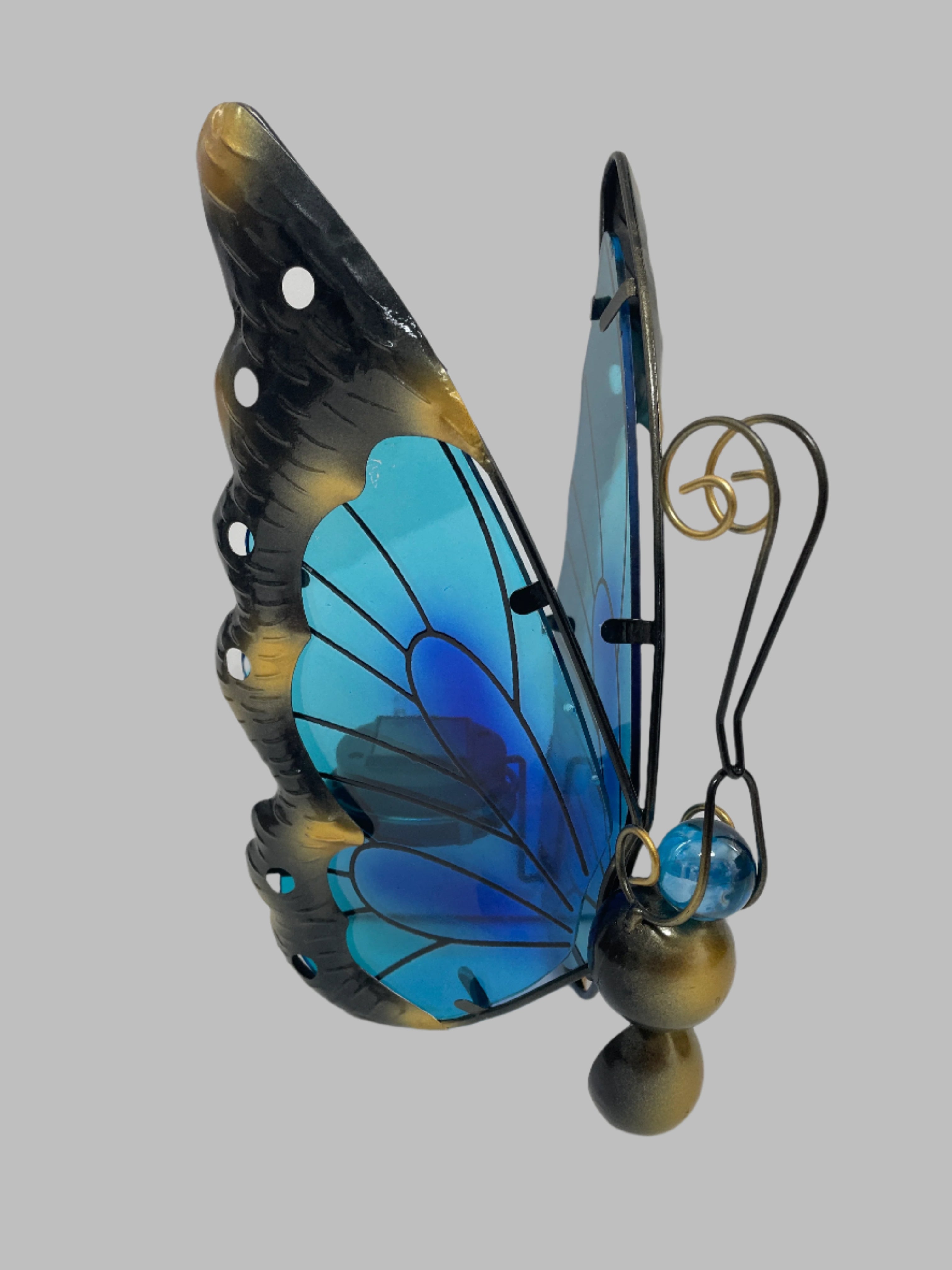Solar-Powered Butterfly Garden Decor