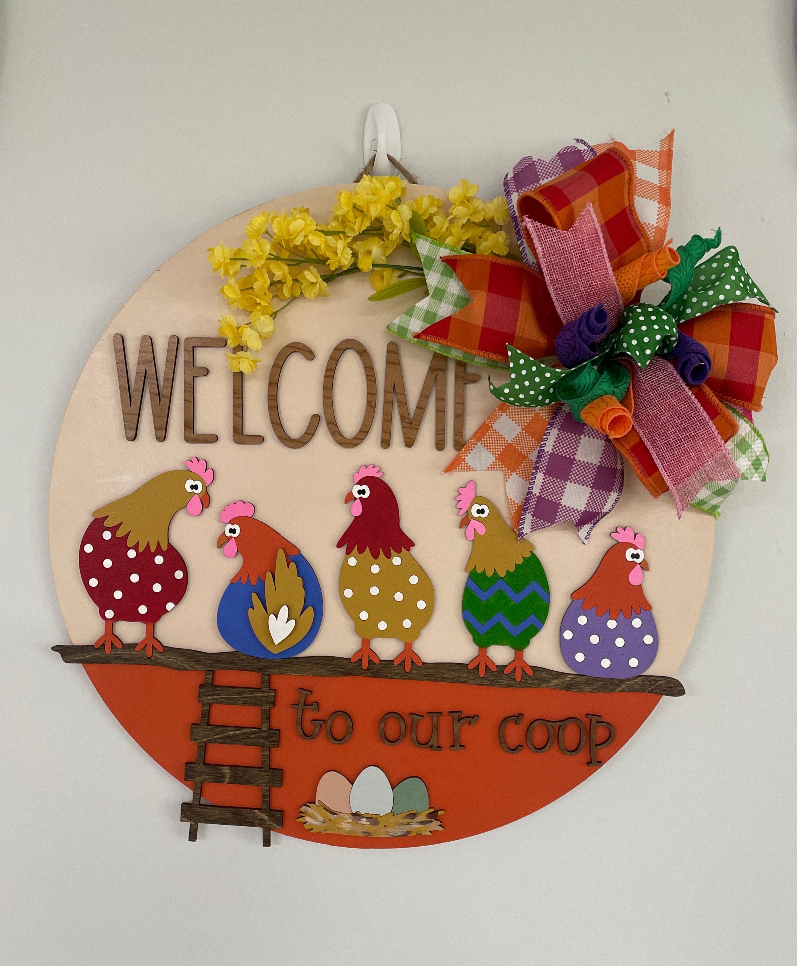 "Welcome to Our Coop" DoorHanger