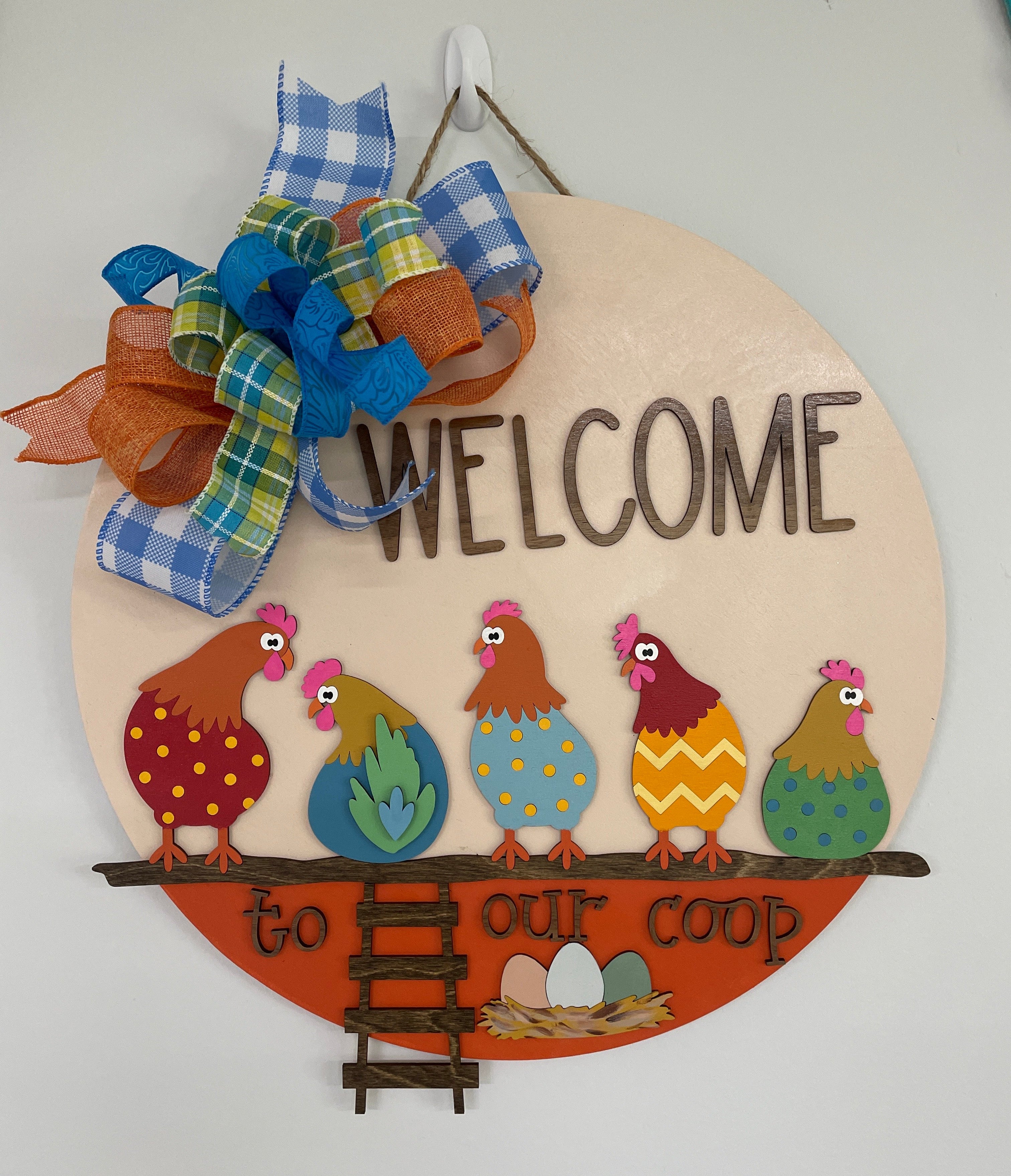 "Welcome to Our Coop" DoorHanger