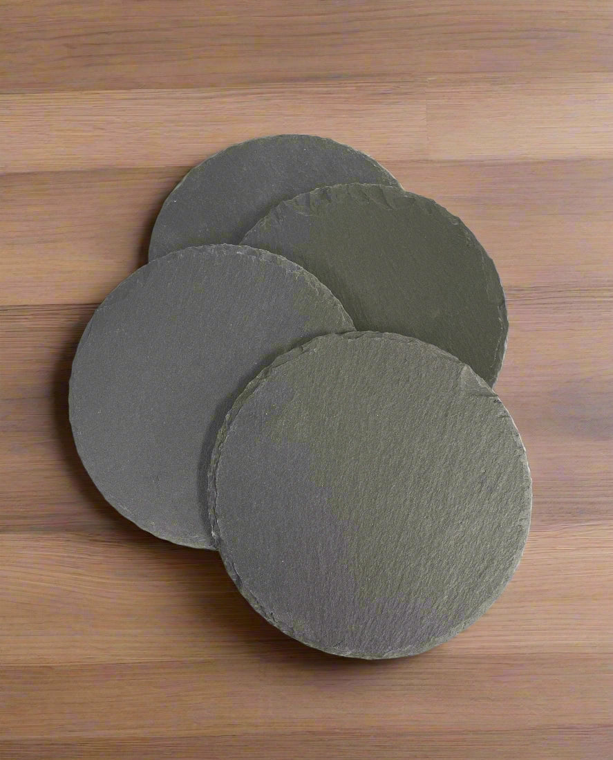 Customizable Slate Coaster, Set/4