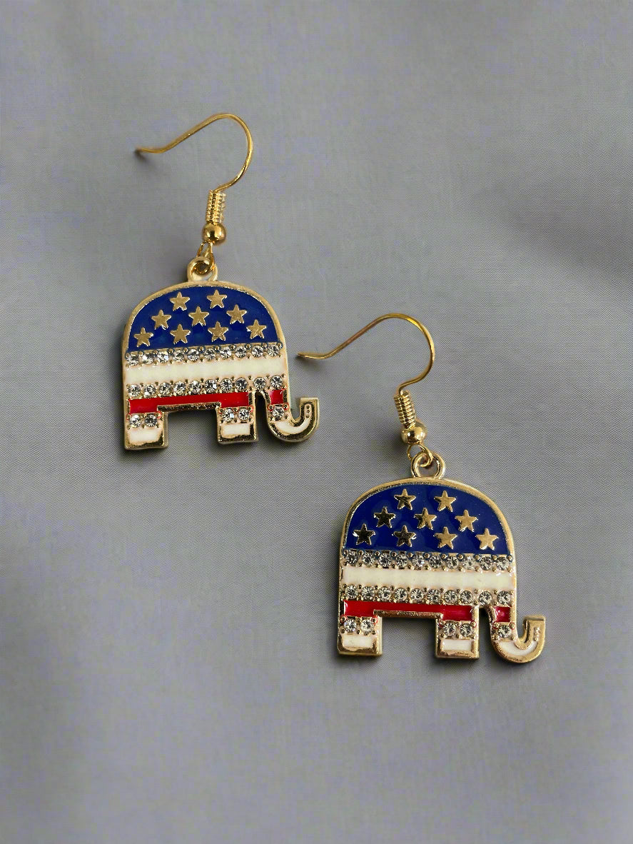 Patriotic Earrings