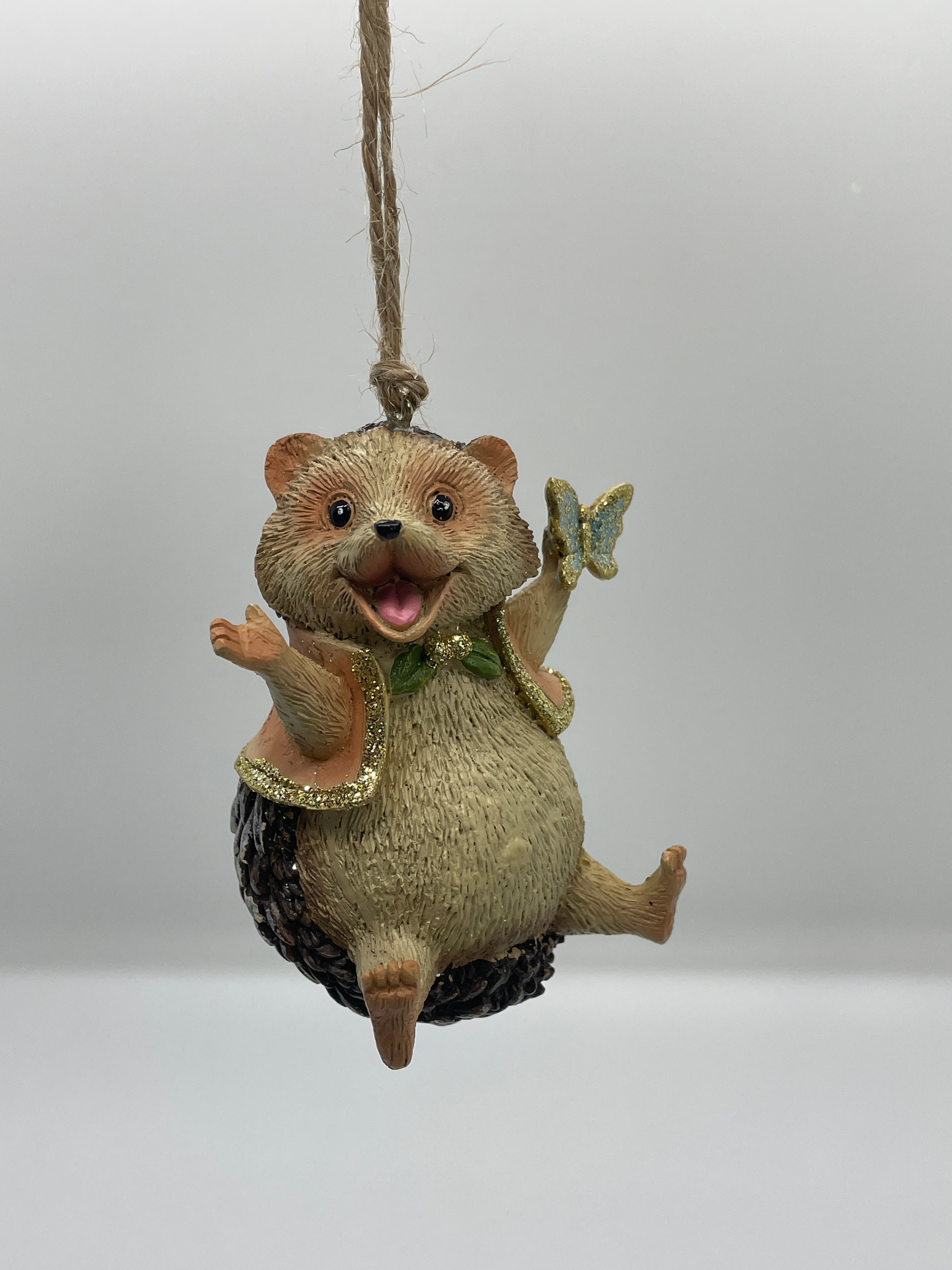 Hedgehog Ornaments, Set of 2