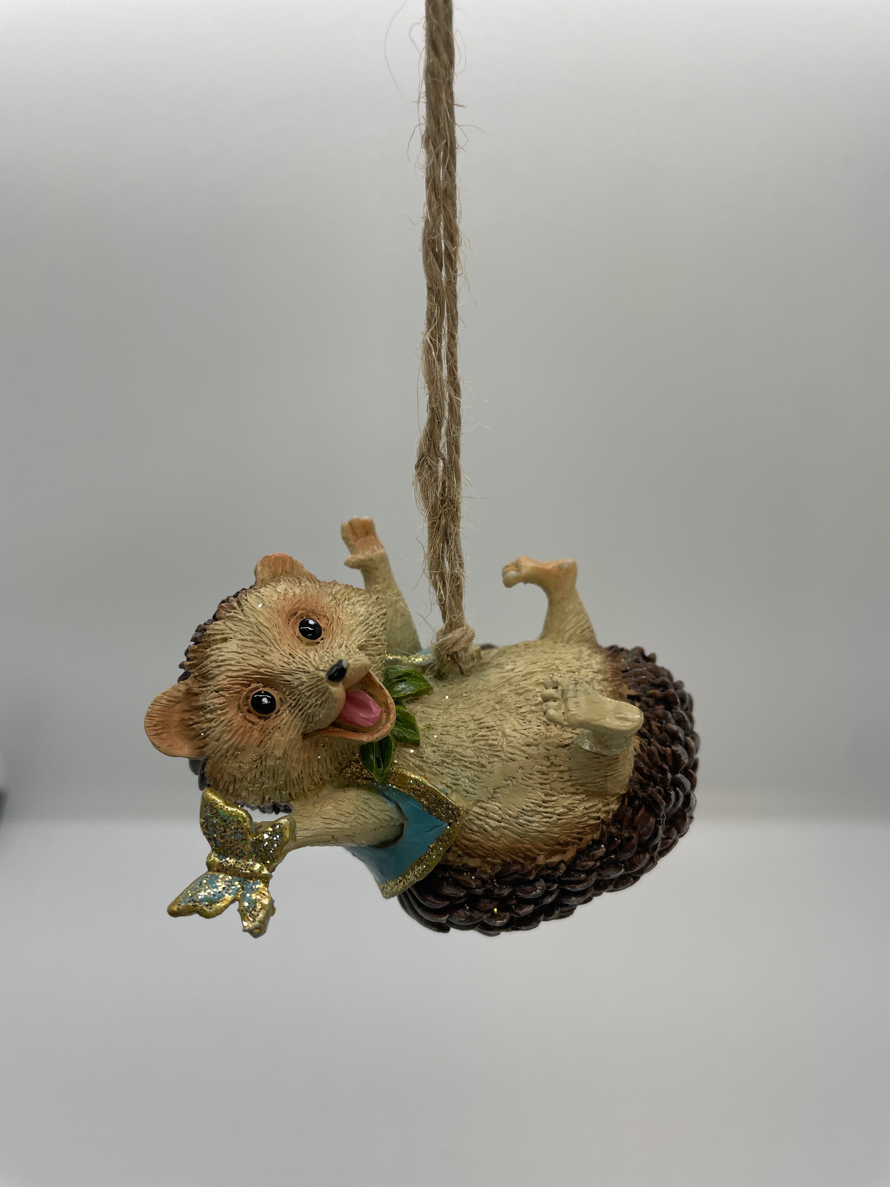 Hedgehog Ornaments, Set of 2
