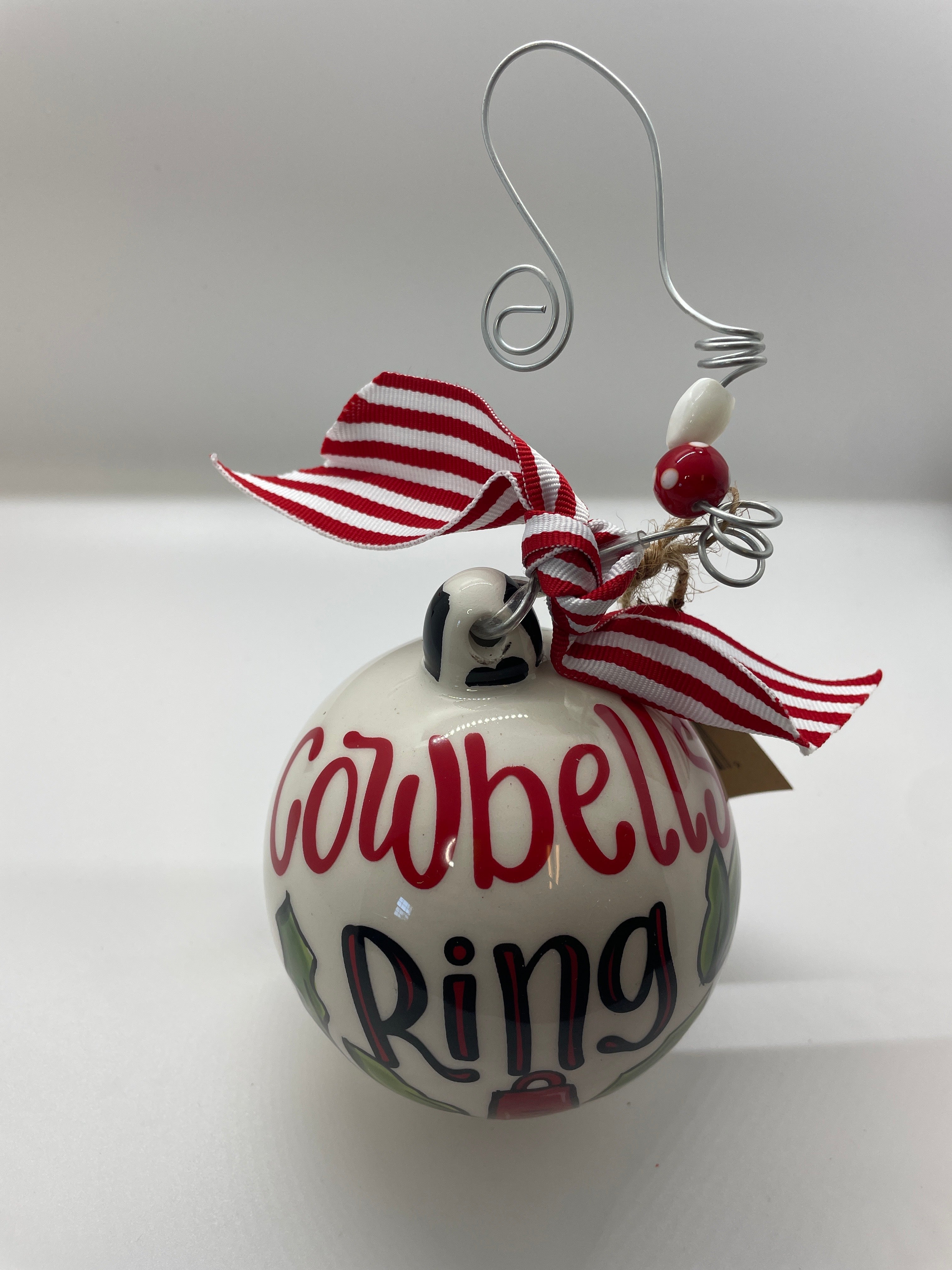 Glory Haus Cowbells Ring Ornament