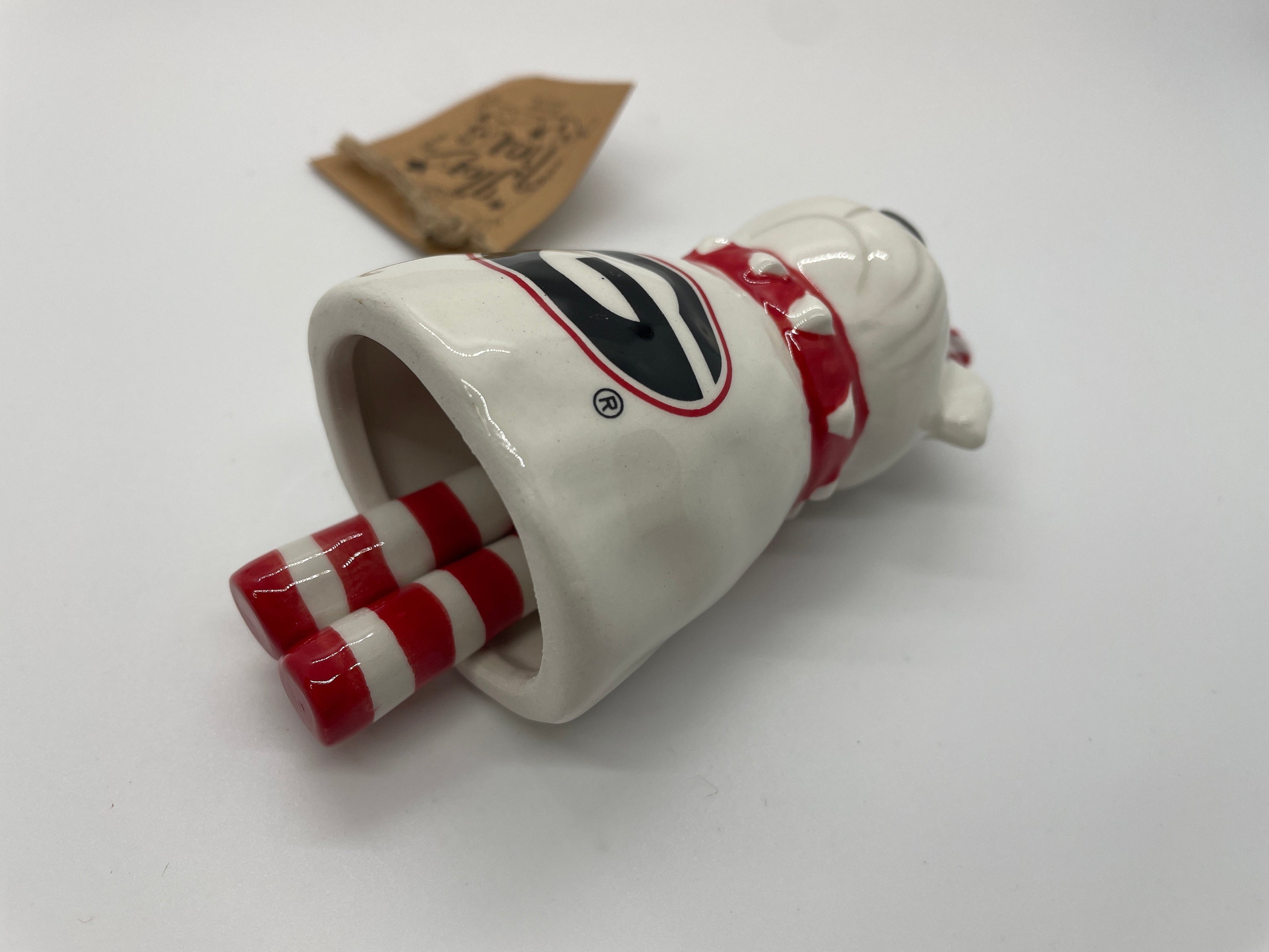 Glory Haus UGA Dawg Bell Ornament