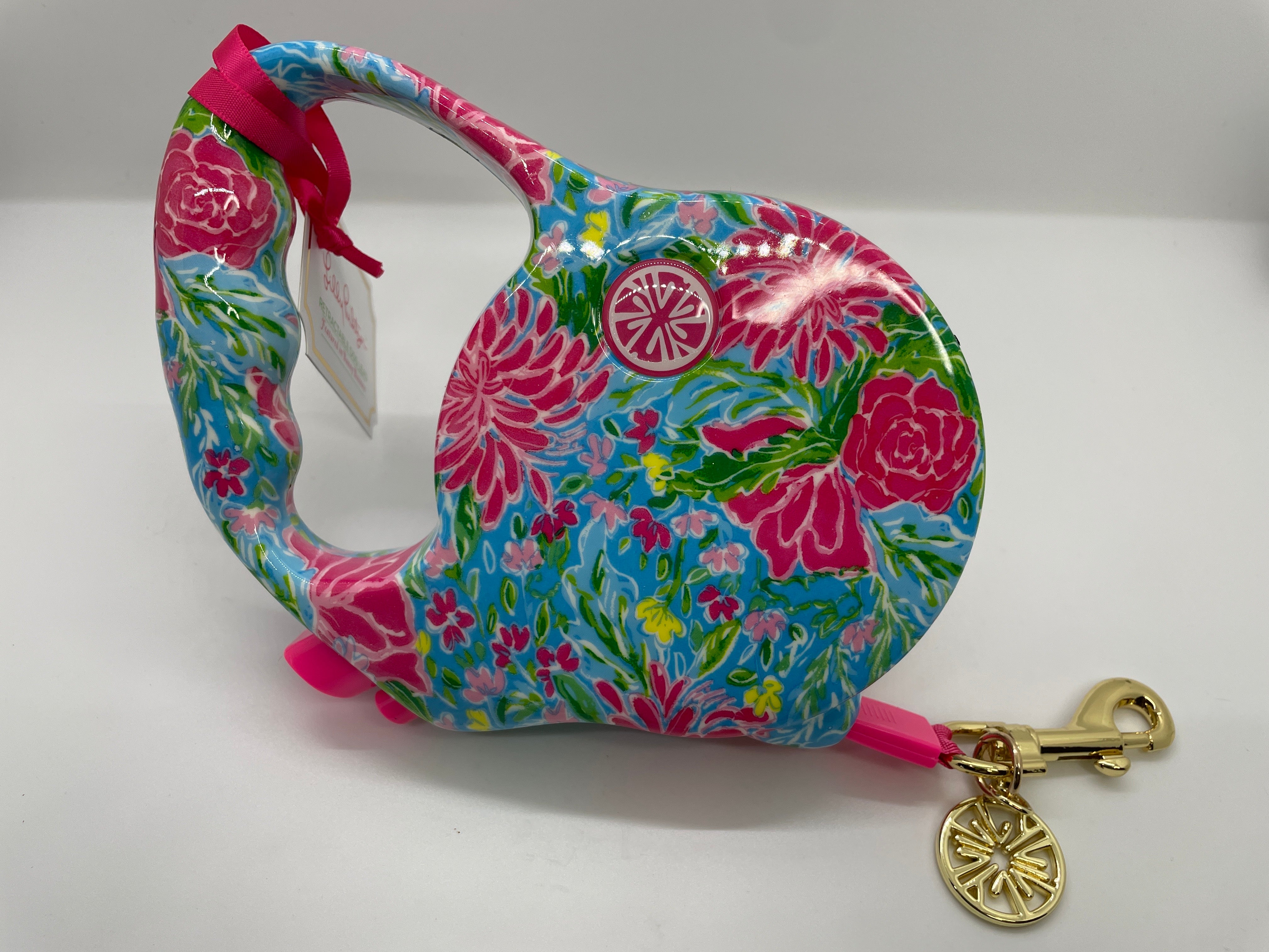 Lilly Pulitzer Retractable Dog Lead