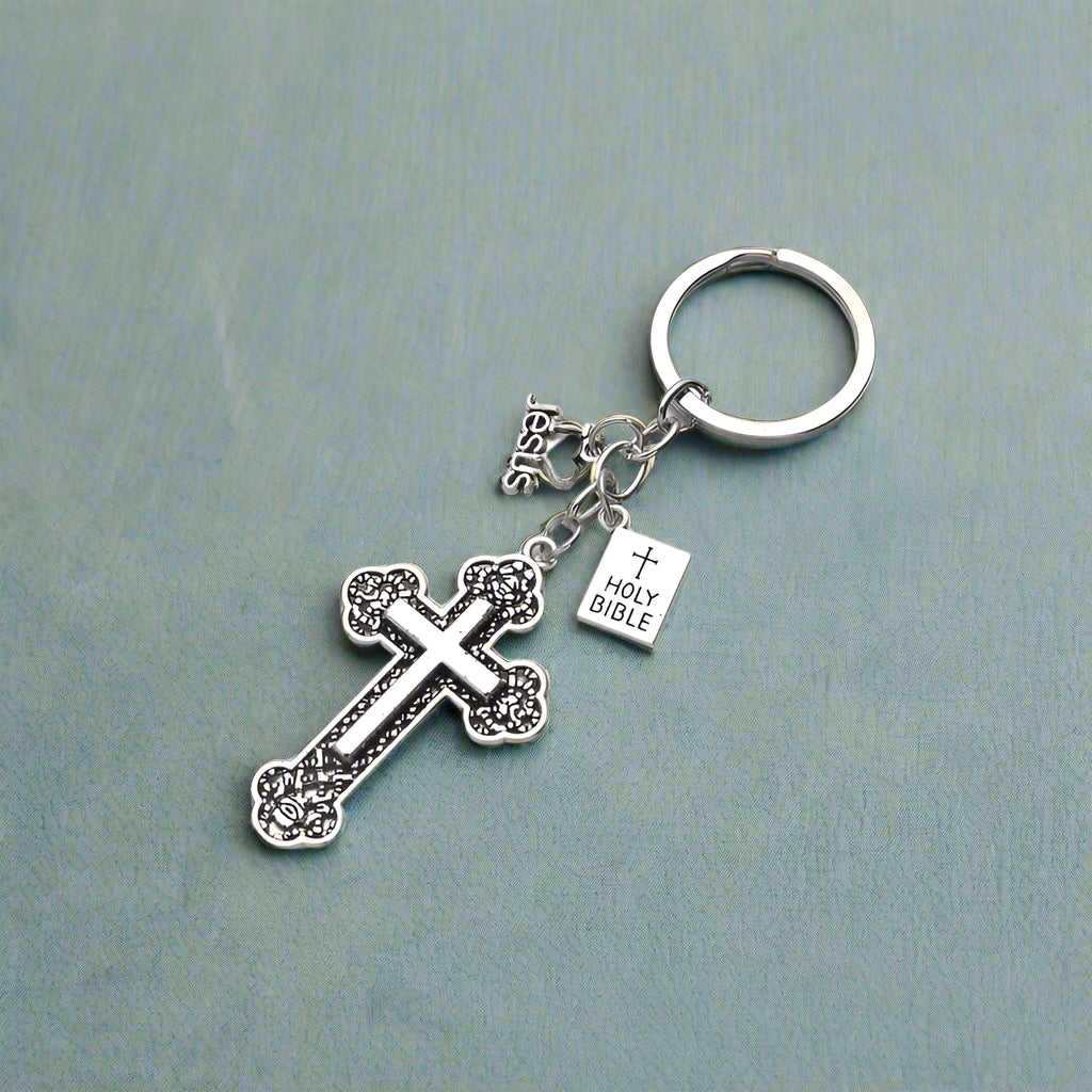 Cross Keychain