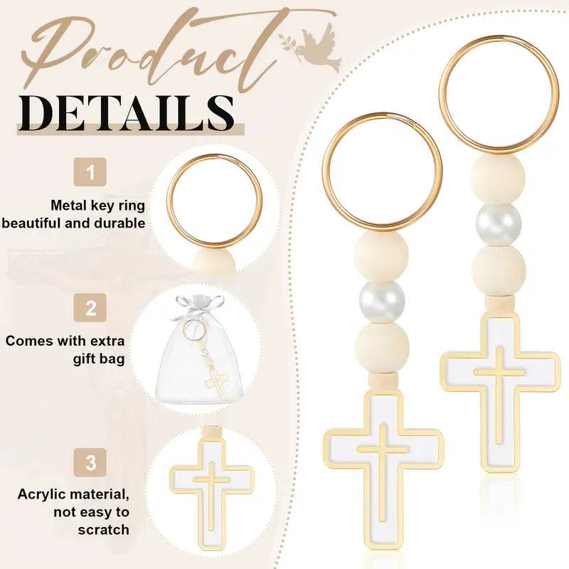 Cross Keychain