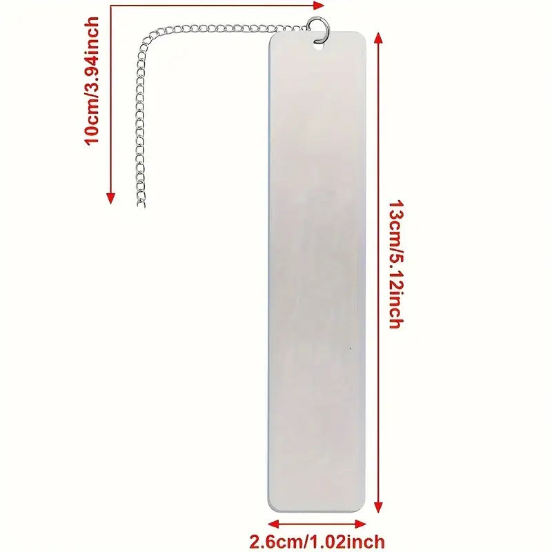 Stainless Steel Inspirational Bookmark
