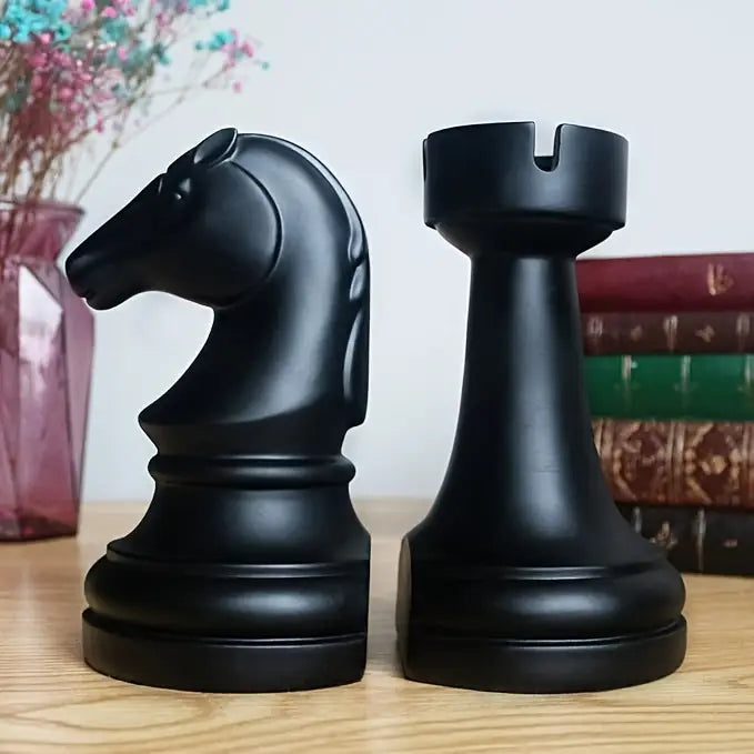 Chessmen Bookends