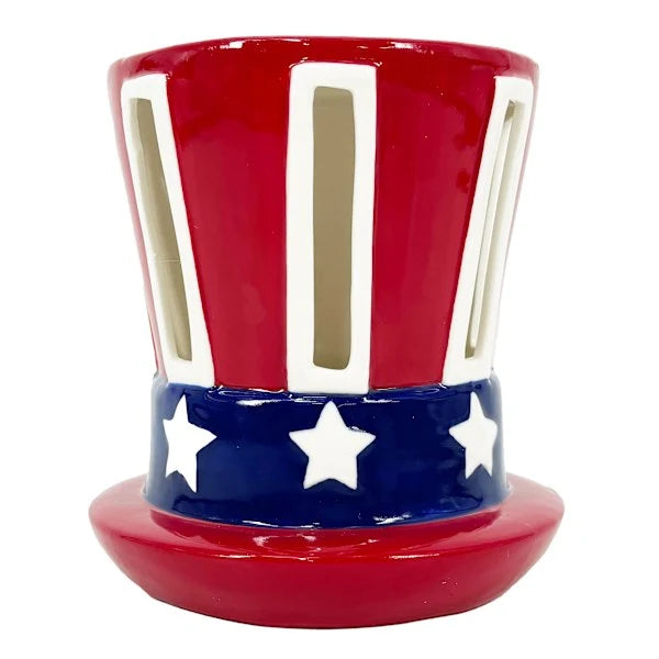 Ceramic Uncle Sam Hat