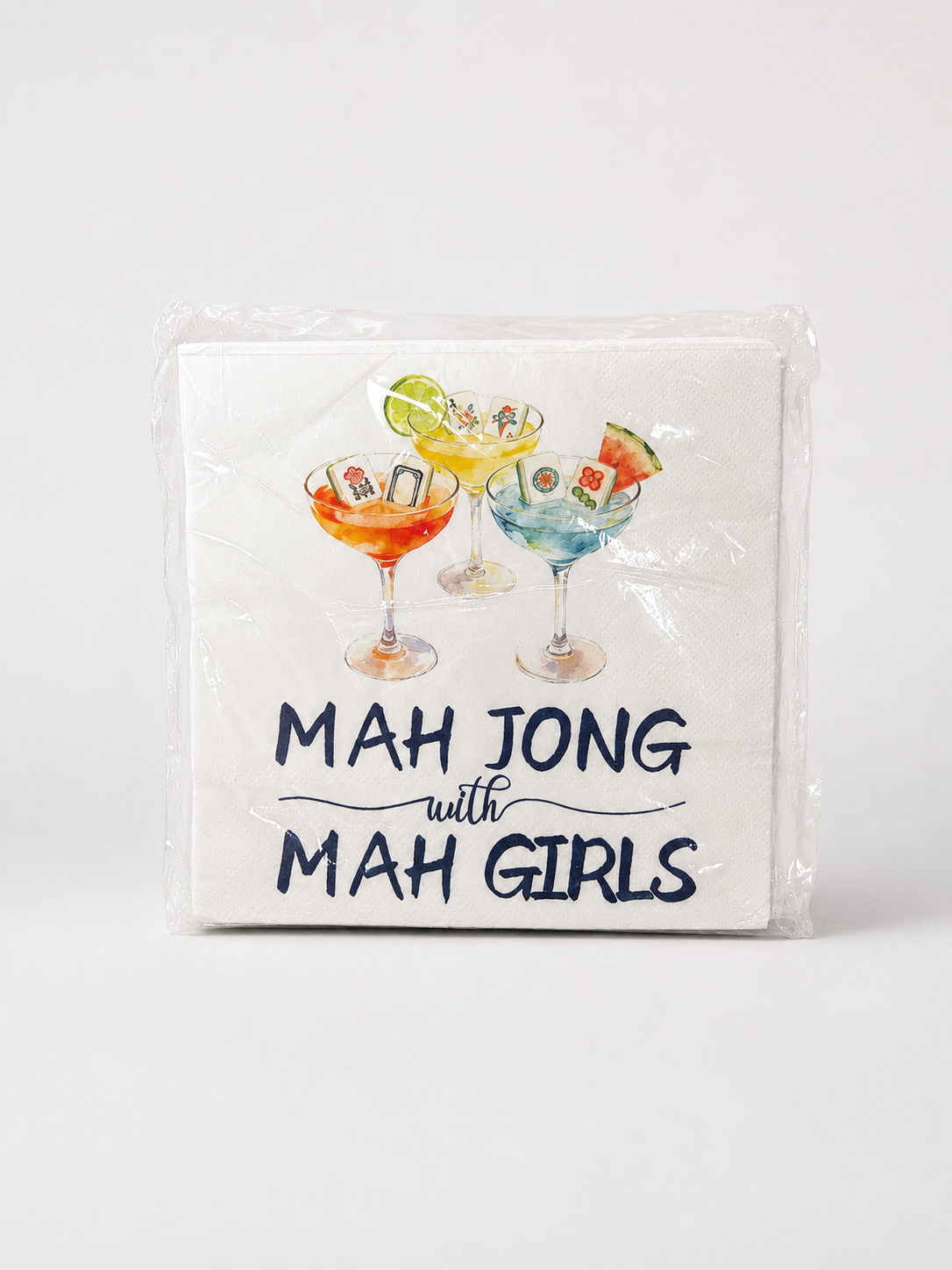 20 pc. Mahjong Cocktail Napkins