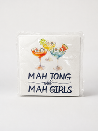 20 pc. Mahjong Cocktail Napkins