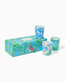 Lilly Pulitzer Votive Candle Set