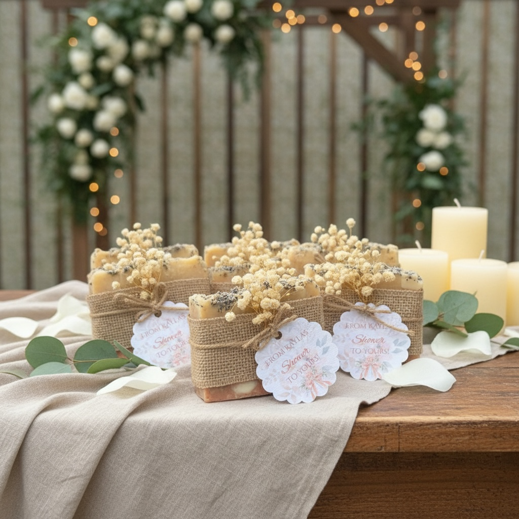 Rustic luxury triple butter soap