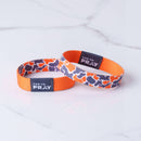 Tap To Pray™ Wristbands - Team Camo - Orange & Grey