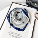 Magnetic Print Triangle Scarf for  Spring Style_CWASC02917