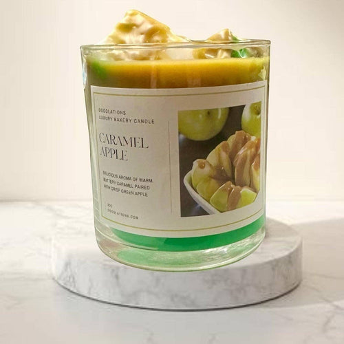 Doodlations Luxury Candle | Apple Caramel