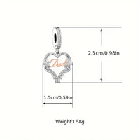 S925 "Dad" Charm