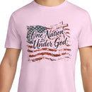 America Floral T-Shirts