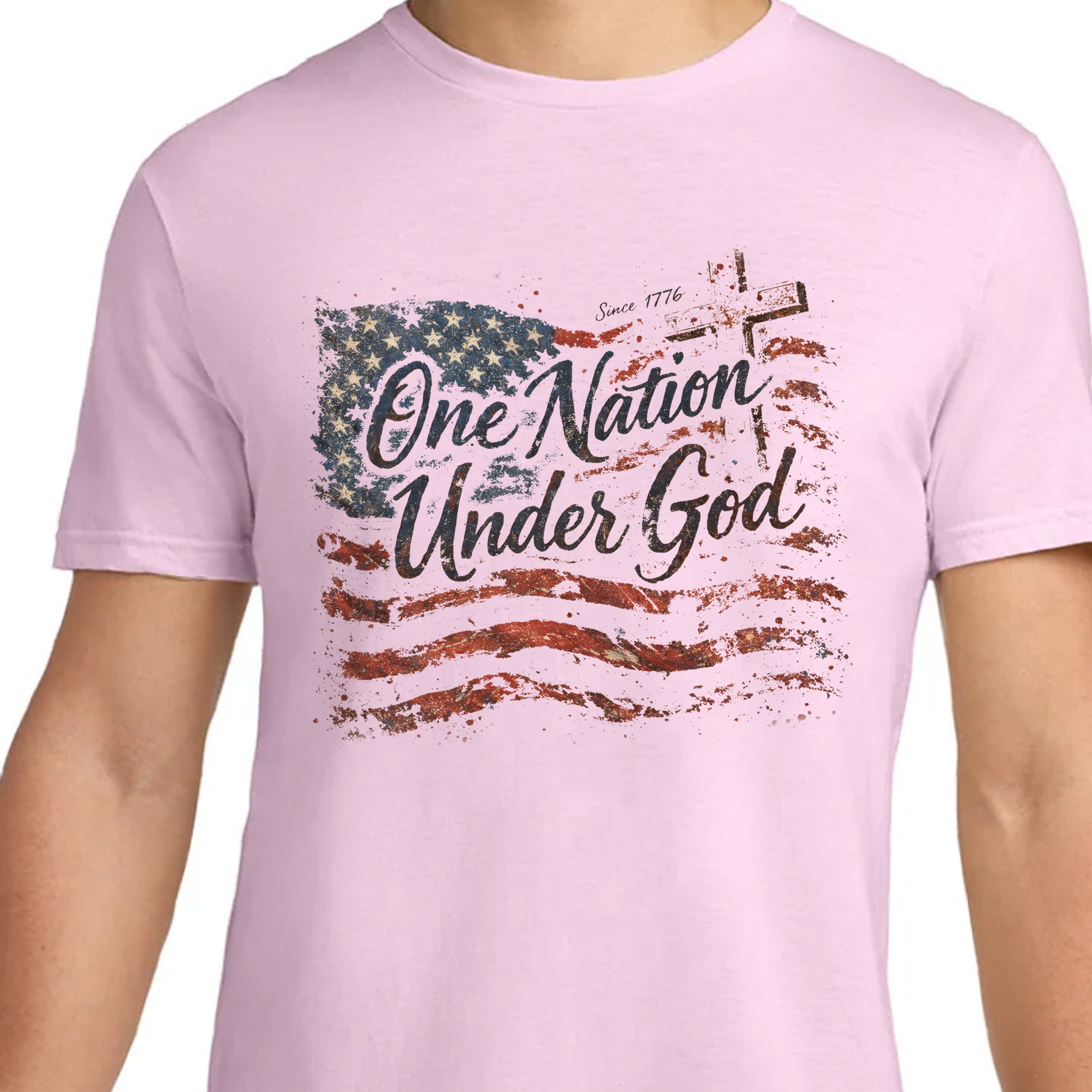 Gildan / Light Pink / Youth Small