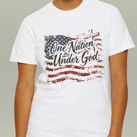 America Floral T-Shirts