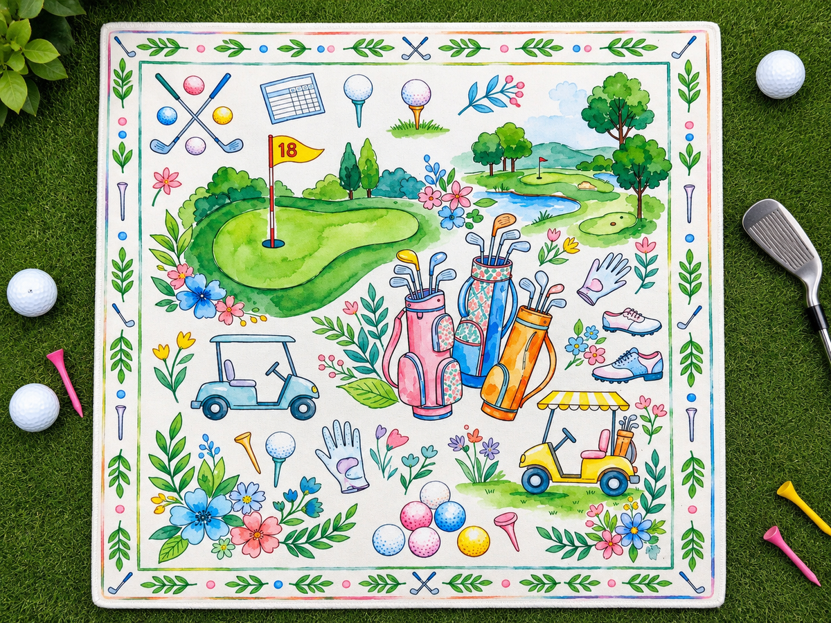Mahjong Mat - Golf