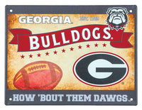 Georgia Retro Metal Sign