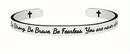 Stainless Steel Faith Cuff Bracelets
