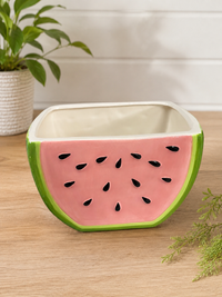 Ceramic Watermelon Multipurpose Bowl