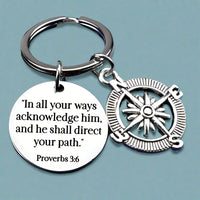 "In All Your Ways" Keychain
