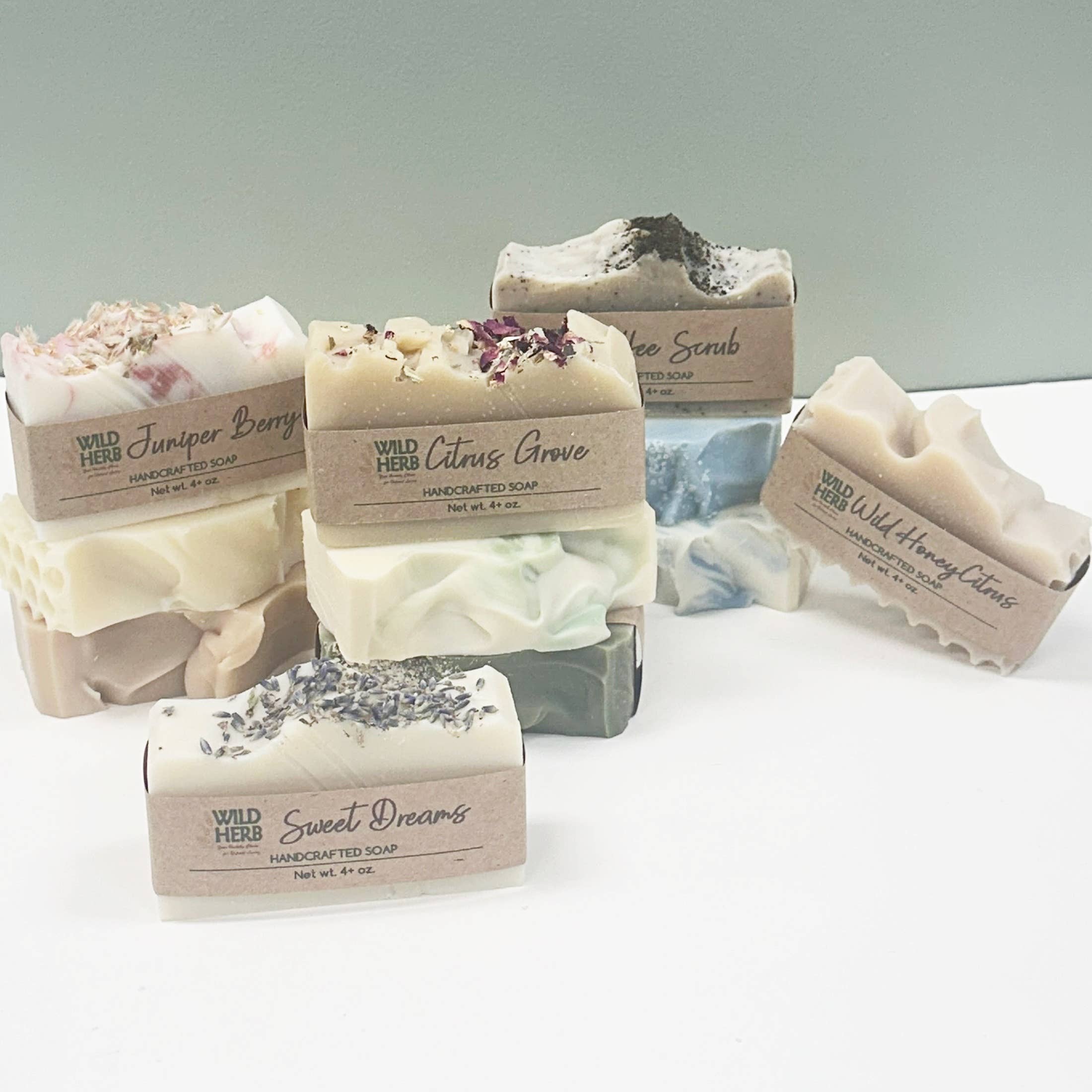 Natural Soap Boxed Gift Set + Sisal Soap Cloth Best Seller