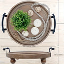 Round Elevated Tray