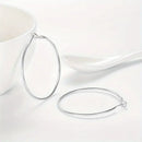 S925 Hoop Earrings