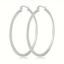 S925 Hoop Earrings
