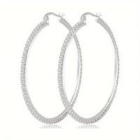 S925 Hoop Earrings