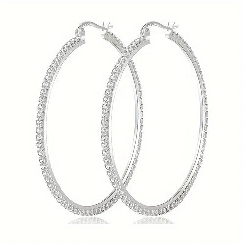 S925 Hoop Earrings